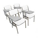 Ver imagem 1 de Kit com 4 Cadeiras para Auditórios Linha Hotel Smart Branco