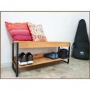 Ver imagem 2 de Banco Sapateira Organizadora Design Industiral 42 Cm
