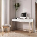 Ver imagem 6 de Escrivaninha Square 2 Gavetas Branca