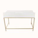 Ver imagem 3 de Escrivaninha Square 2 Gavetas Branca