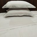 Ver imagem 1 de Jogo de Cama Casal 200 fios Festone Classic - Kacyumara Cinza ash / cinza