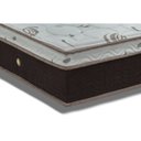 Ver imagem 3 de Cama Box Baú King: Colchão Molas Ensacadas Ortobom SuperPocket Sleep King + Base CRC Suede Brown(