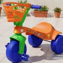 Ver imagem 4 de Triciclo Esportes Laranja com Cestinha Xalingo