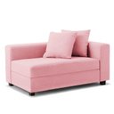Ver imagem 1 de Recamier Divã Aspen 1,60m Corino Rosa Bebe - Clique Decoraçõesações