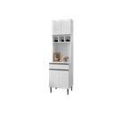 Ver imagem 3 de Paneleiro Duplo Balcão Compacto Andreia Ajl Móveis - Branco