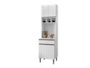 Ver imagem 3 de Paneleiro Duplo Balcão Compacto Andreia Ajl Móveis - Branco