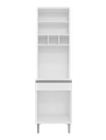 Ver imagem 2 de Paneleiro Duplo Balcão Compacto Andreia Ajl Móveis - Branco