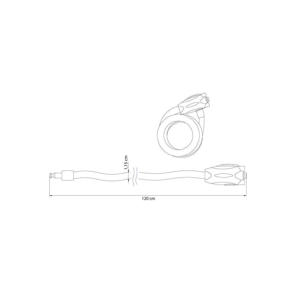 Cadeado para Bicicleta Tramontina com Chave - 5