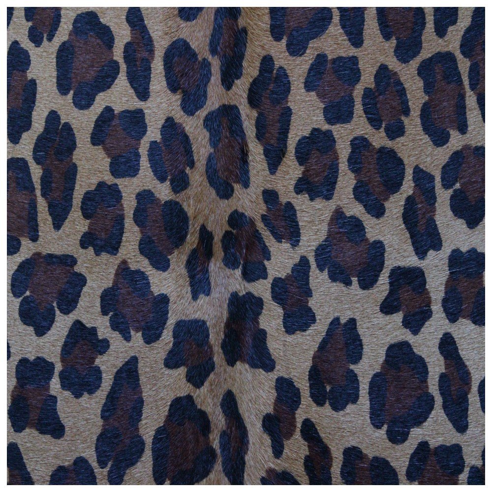 Tapete Sala Couro Inteiro Animal Print Leopardo - 01 - 4