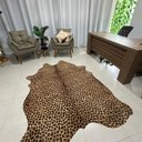 Ver imagem 3 de Tapete Sala Couro Inteiro Animal Print Leopardo - 01