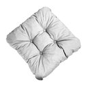 Ver imagem 1 de Kit 2 Almofada Impermeável 40x40 Assento Externa Acquablock - 255 - Lisato Branco - Liso
