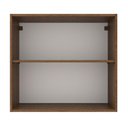 Ver mais imagens de Armário de Cozinha Aéreo 70 cm 2 Portas Rustic/Cinza Agata Madesa