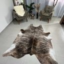 Ver imagem 3 de Tapete Couro Formato do Boi - 02