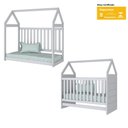 Ver imagem 4 de Kit Conjunto Quarto Infantil Guarda Roupa Roupeiro Cama Berço Cômoda Multiuso Gaveteiro Mdf