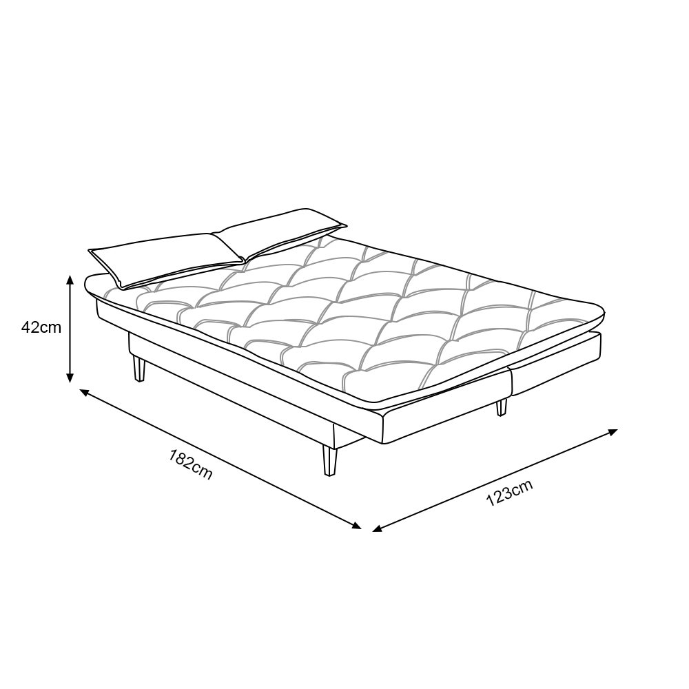 Sofá Cama Casal Amarilis Premium Pés em Madeira Estofado Veludo Bege - 6