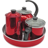 Conjunto Café 4 Peças Vermelho - 1
