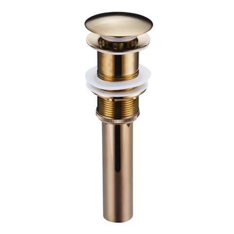 Válvula Click Inteligente Rose Gold para Cubas Pia Banheiro Lavabo Ivc03