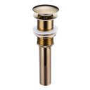 Ver imagem 1 de Válvula Click Inteligente Rose Gold para Cubas Pia Banheiro Lavabo Ivc03