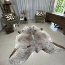 Ver imagem 3 de Tapete Sala Formato do Boi Natural - 03