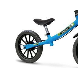 Bicicleta Equilíbrio Balance Azul sem pedal - Nathor - 3