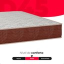 Ver imagem 6 de Cama Box Queen + Colchão Prime Espuma D45 Marrom Suede Marrom/marrom