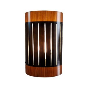 Luminária Arandela de parede Bar Abstrato Vertical Misto