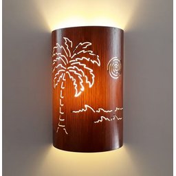 Luminária Arandela de parede Bar Tropical Praia - 2