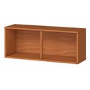 Ver imagem 2 de Armário Aéreo Geladeira 100% Mdf 70 Cm Claire Cinamomo/branco