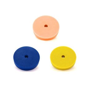 Kit Rebolo Afiação Polida 4" Grão 300,1200,2200 Megafino