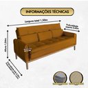 Ver imagem 5 de Sofá Cama Rivieira 1.50m - Terra
