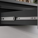 Ver mais imagens de Cozinha Modulada 5 Peças 10 Portas 6 Gavetas Nicho p/Forno MDF Dodradiça Slow Motion Lúmina Itatiaia Cinza/Grafite/Fendi