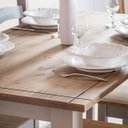 Ver imagem 4 de Mesa de Jantar Retangular de Madeira Cinza Lavado