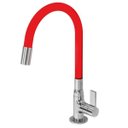 Ver imagem 1 de Torneira Cozinha Gourmet Emborrachada Leão Color Vermelho