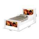 Ver imagem 3 de Mini Cama Montessoriana Infantil Adesivada Spider