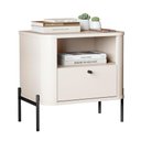 Ver imagem 1 de Mesa de Cabeceira Tucupí Slim Off White Preto Jb Bechara