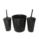 Ver imagem 2 de Almofada Porta Pipoca Casal Presente Namorados:Preto