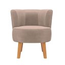 Ver imagem 5 de Kit 3 Poltronas Estofada Moderna para Recepção de Escritório Tecido Veludo Macia Ergonômica