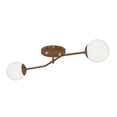 Lustre Aro Sputnik Cobre Jabuticaba Orby Sala Quarto Cozinha