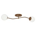 Ver imagem 2 de Lustre Aro Sputnik Cobre Jabuticaba Orby Sala Quarto Cozinha