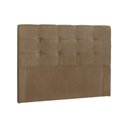 Ver imagem 1 de Cabeceira Cama Box Estofada Queen Queen Clean Plus Suede Bege - Simbal