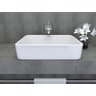 Cuba De Louça Retangular Branca Com Vstcqi Deckol 48X37X13 - 5