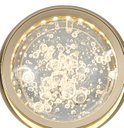 Ver imagem 5 de Lustre Pendente Led 7w Coração Dourado 3000k Bivolt