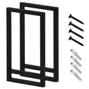 Ver imagem 3 de Suporte Prateleira Dupla 20cm Estilo Industrial 2 Peças