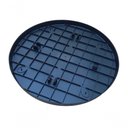 Ver imagem 3 de Tampo para Mesa Tambor Bistro Bar Redonda em Plástico com Garras 60cm Preto Convenienza