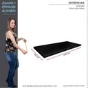 Ver imagem 2 de Tampo para Gabinete 120cm Flamingo Cisne 114x53 Cozimax Preto Texturizado