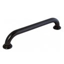 Ver imagem 1 de Alça de Apoio Barra 50cm Inox Preto Fosco Acessibilidade Cadeirante Idoso Deficiente Box Banheiro