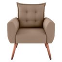 Ver imagem 4 de Jogo de Poltronas Decorativas Park Suede Bege