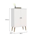 Ver imagem 3 de Sapateira 2 Portas Retrô Spazio Patrimar Móveis