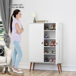 Sapateira 2 Portas Retrô Spazio Patrimar Móveis - 4