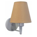 Ver imagem 3 de Arandela Parede Vivare Md-2004 Cinza Cúpula em Tecido - Bivolt Cinza-palha 127-220v